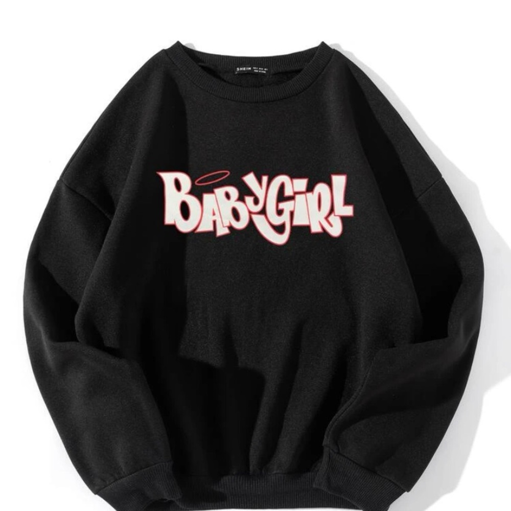 Letter Graphic Sweatshirt